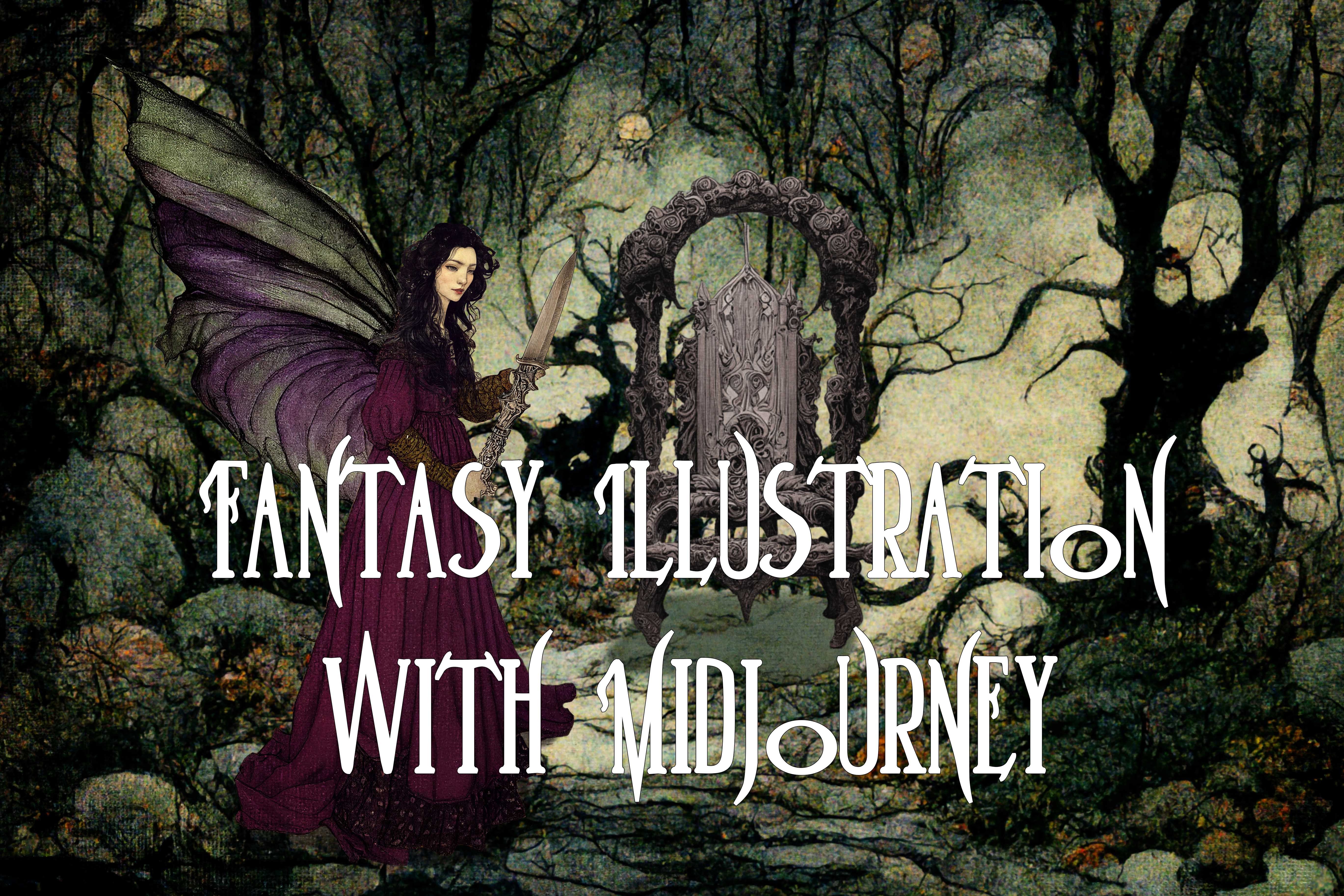 Fantasy Illustration with Midjourney by Vanessa Skotnitsky