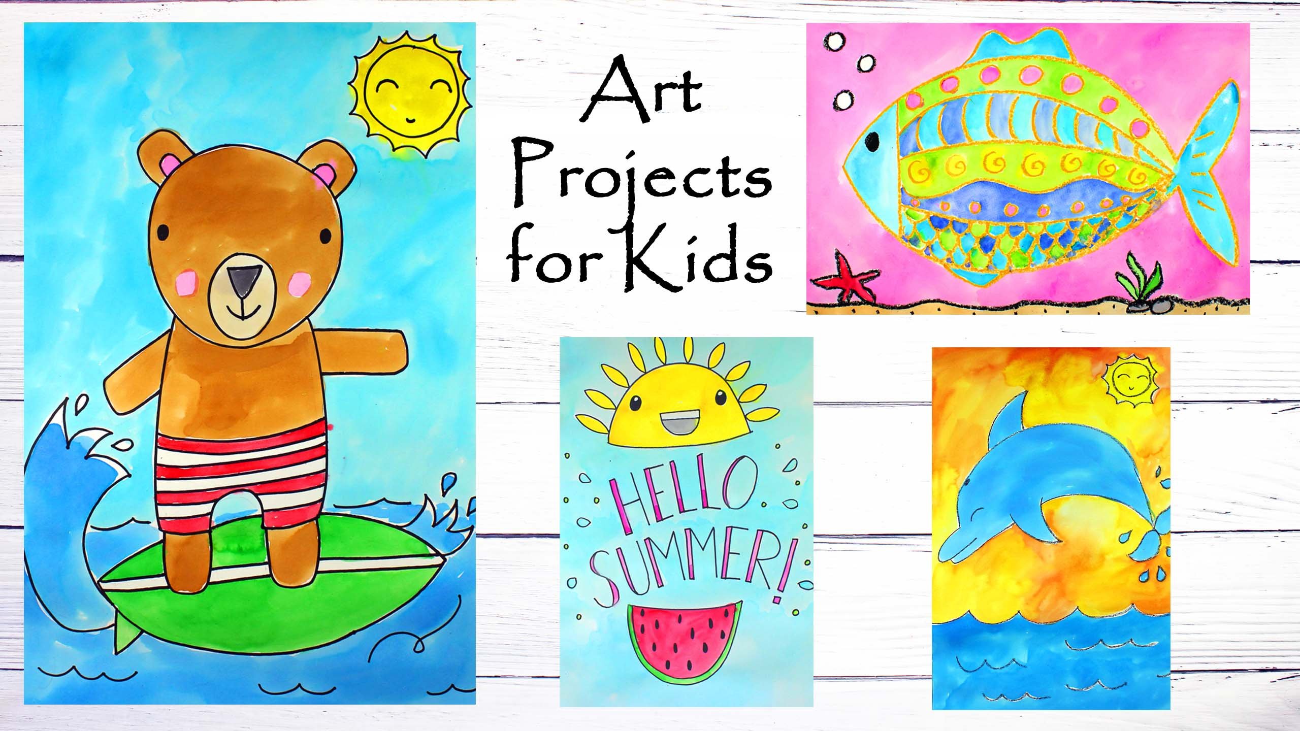 art-projects-for-kids-and-beginners-drawing-and-painting-4-lessons