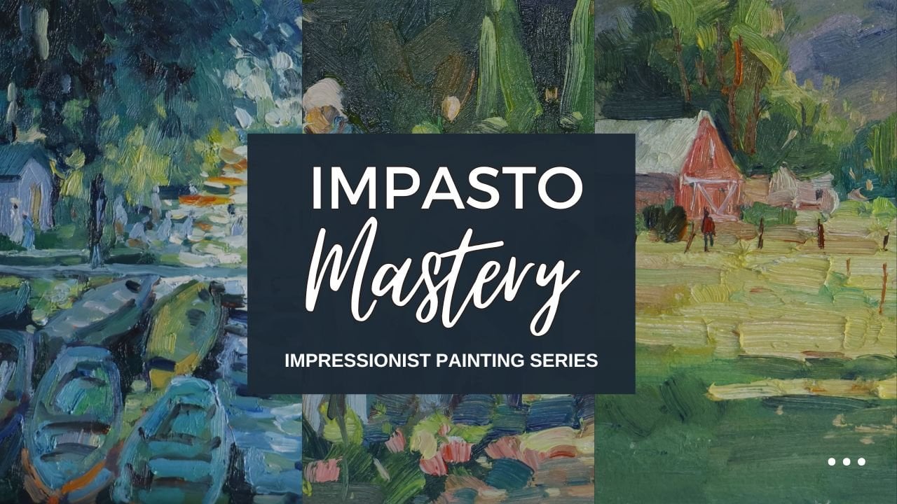 3 Formas de pintar con impasto al óleo, para principiantes