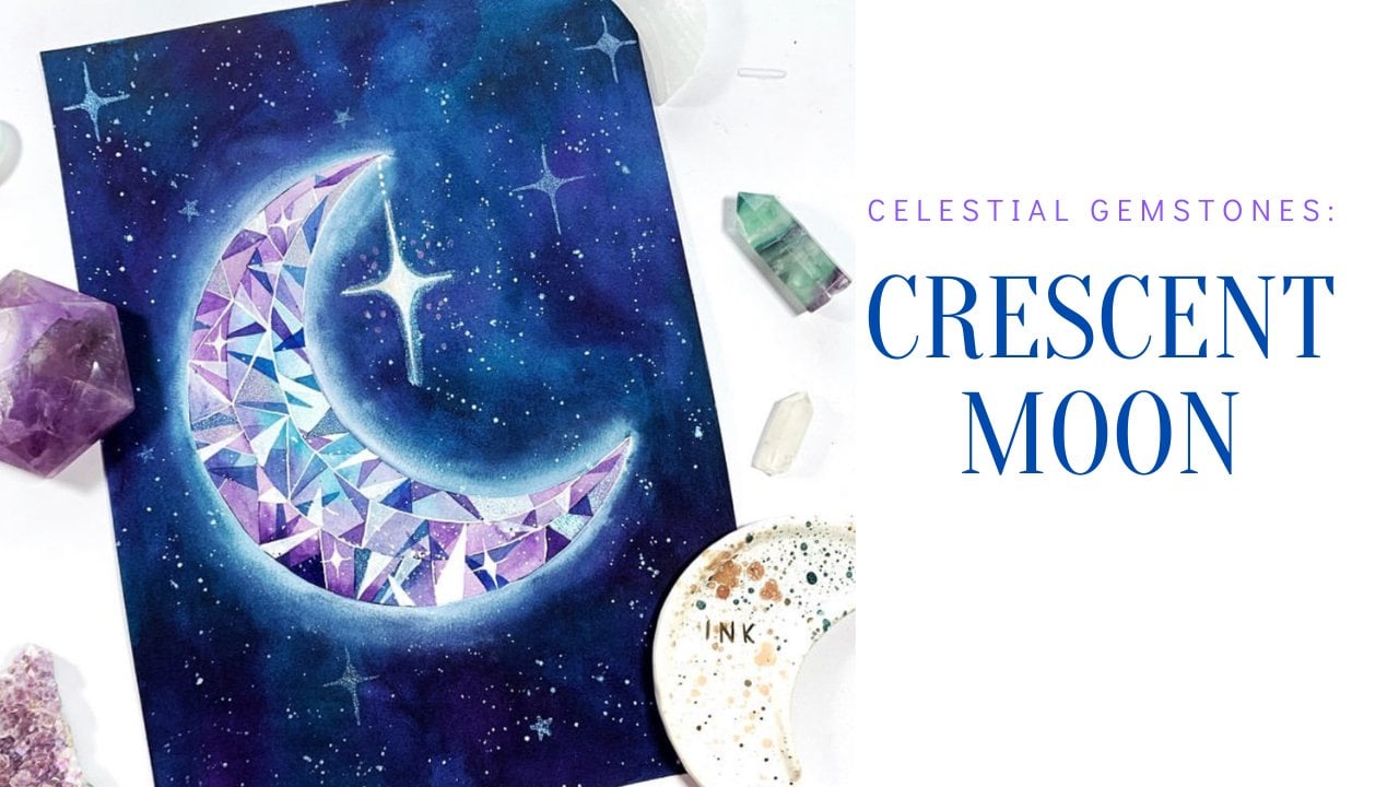 Magic Universe shooting stars and wishful eye moon sparkle and  constellation blue Wrapping Paper