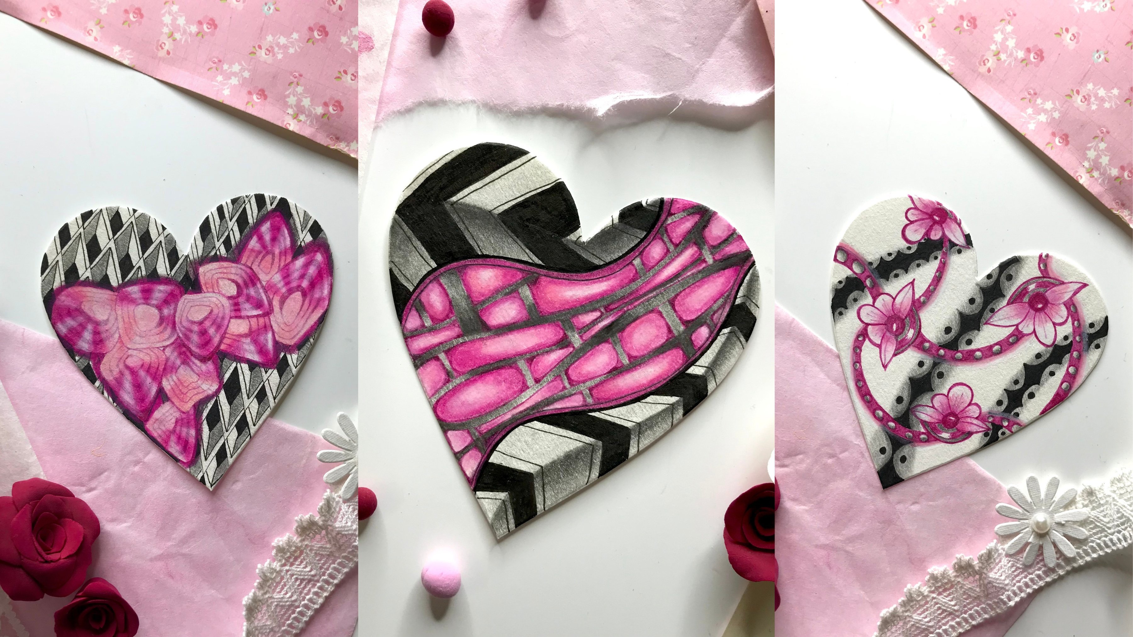 Quilling Pattern heart, Quilling design templates heart - Inspire Uplift