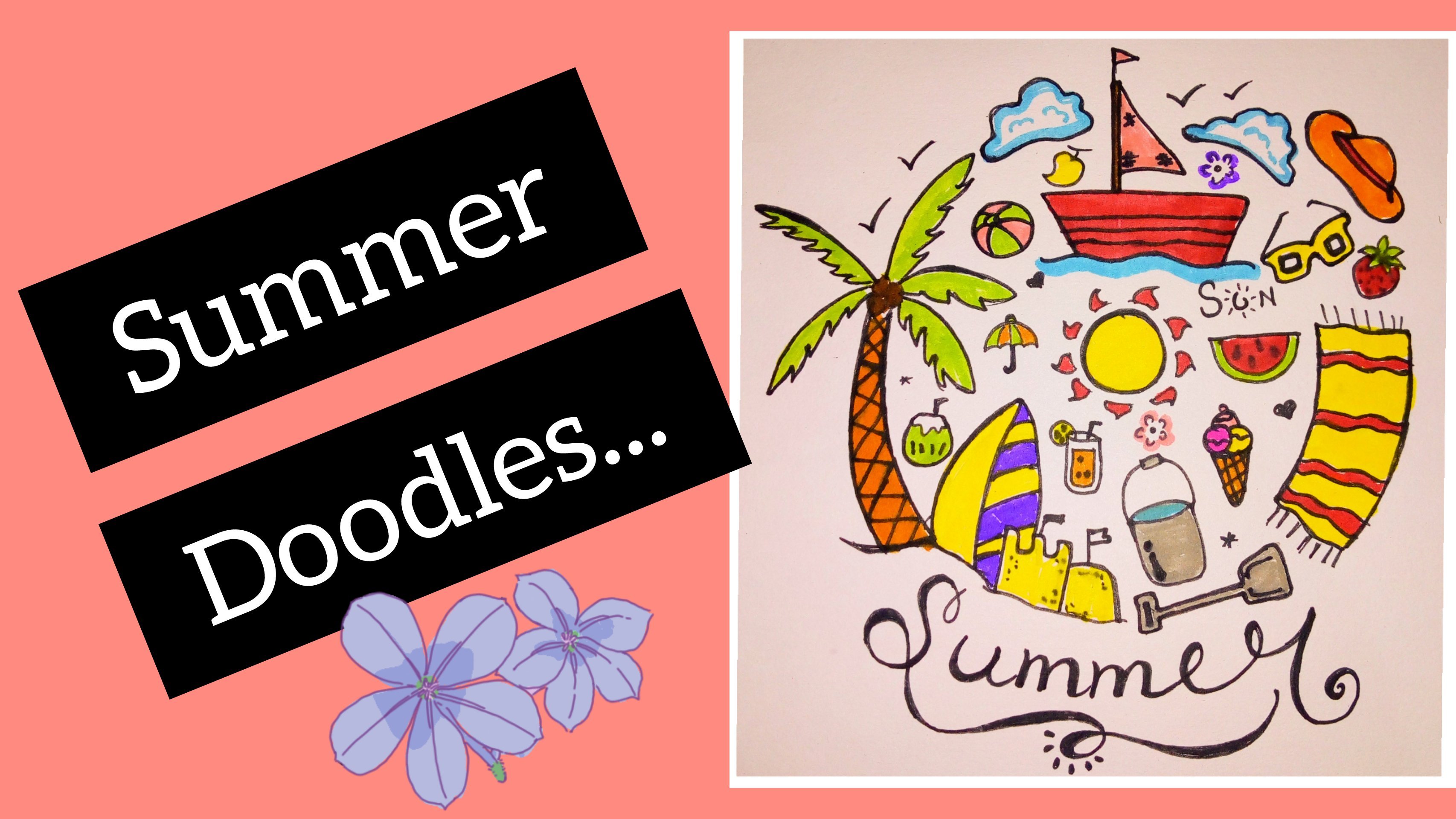 Easy Summer Doodle | Tanya Maheshwari | Skillshare