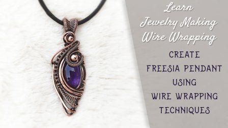 Style 5: Attaching a Bail with a Handmade Wire Wrapped Bail  Wire wrapped  jewelry, Wire work jewelry, Wire jewelry making