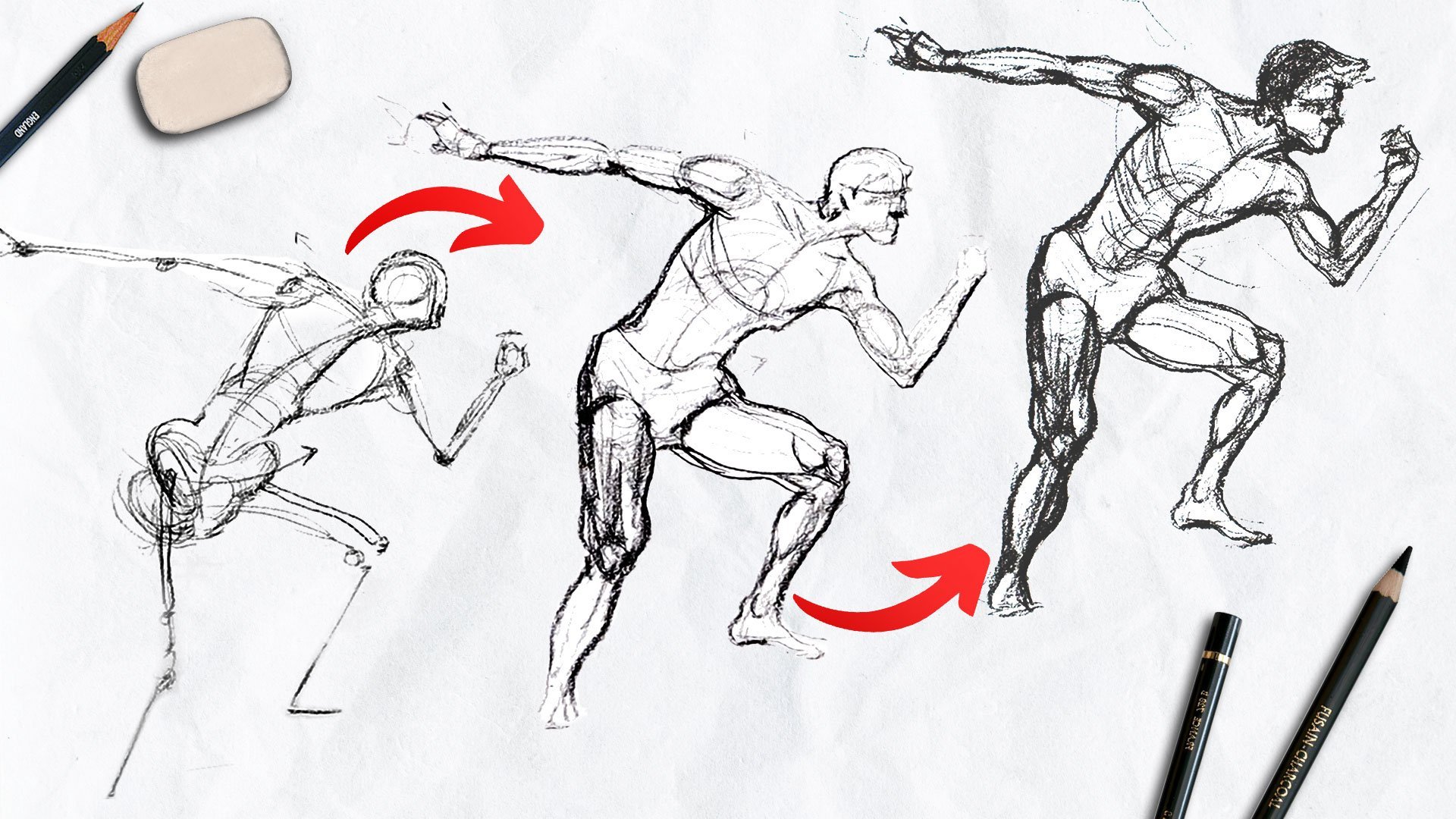 Como desenhar o rosto de perfil - Fundamentos da anatomia - Aula