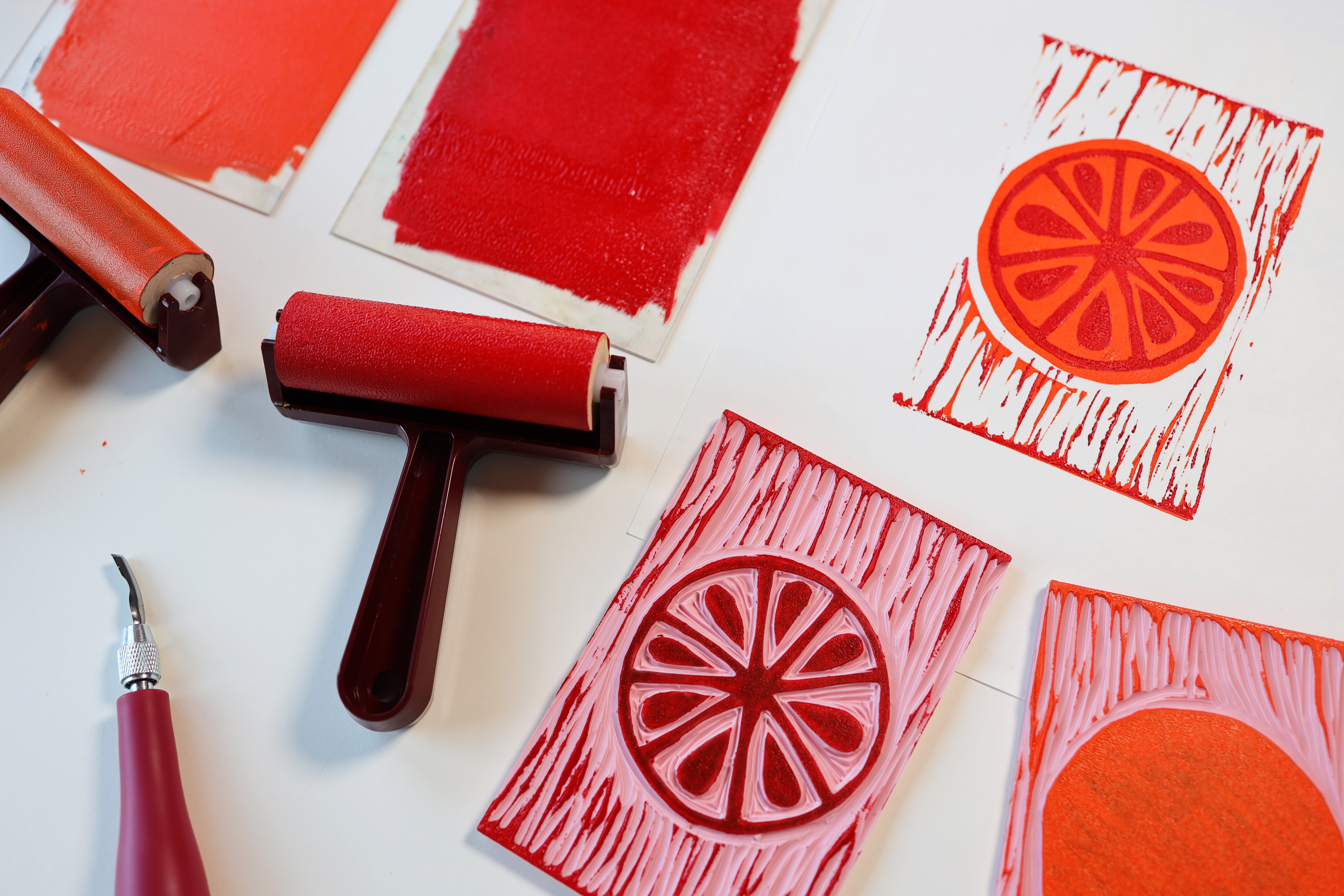 Level Up Your Printmaking Skills: Create Two-Color Art Prints, Liz  Brindley