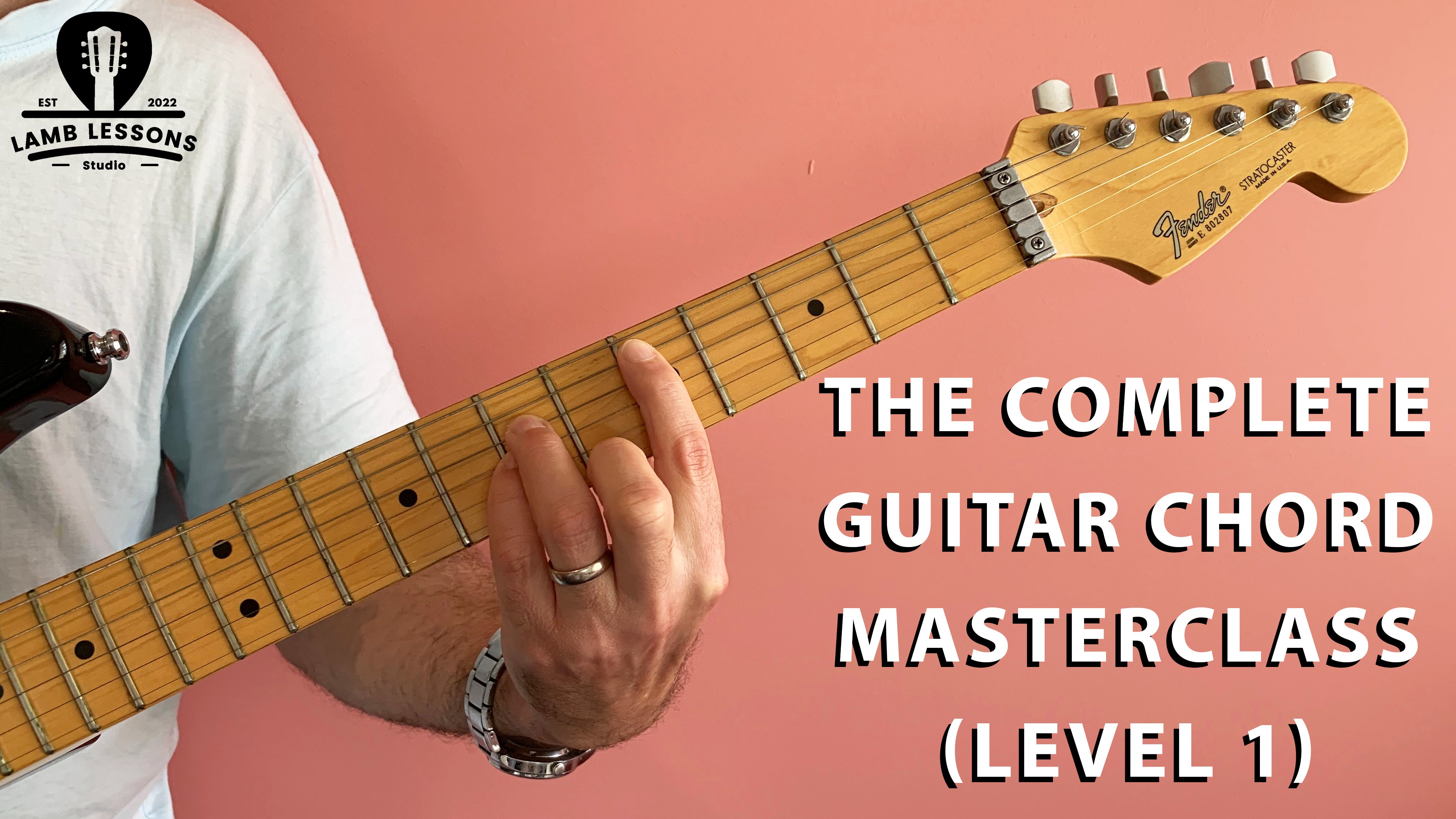 O acorde de guitarra completo Masterclass - acordes para principiantes, Jacob Lamb