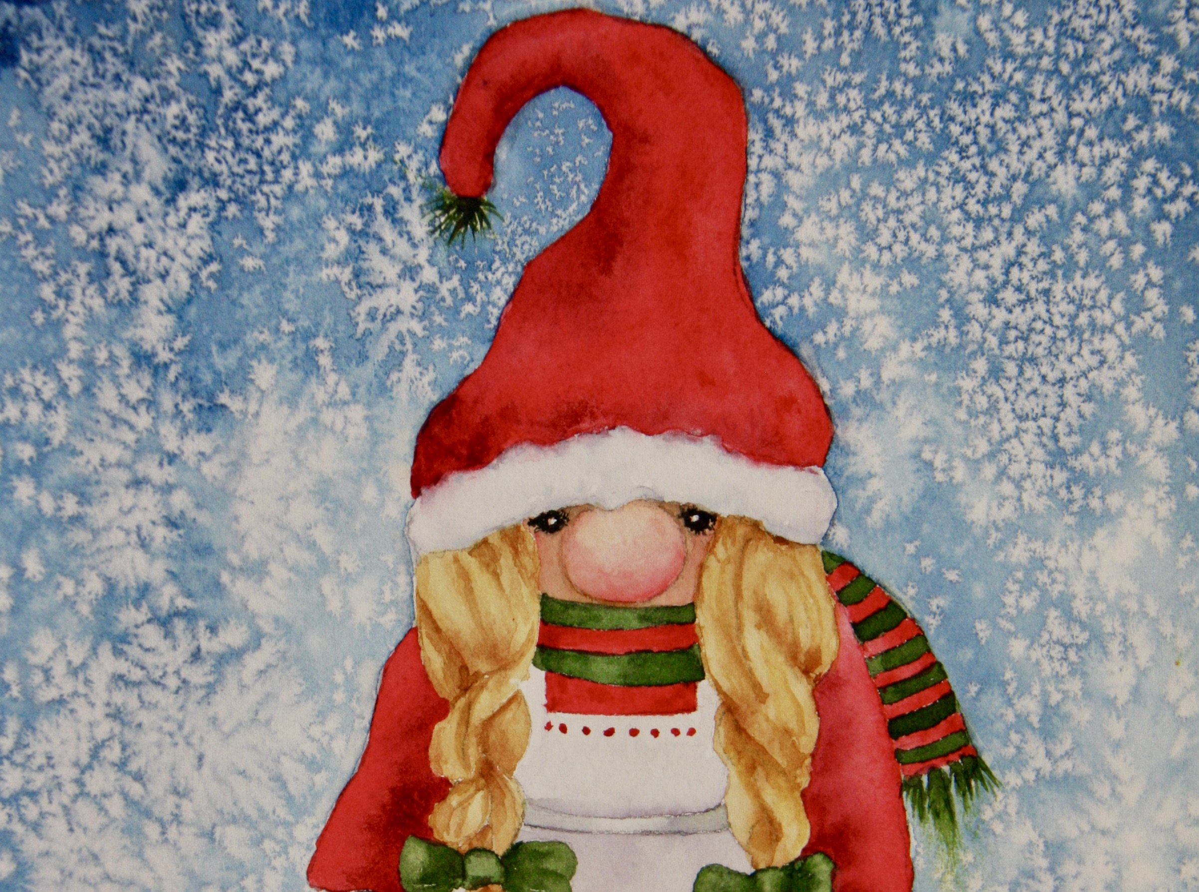 Paint A Girl Gnome In Watercolor | Eva Nichols | Skillshare