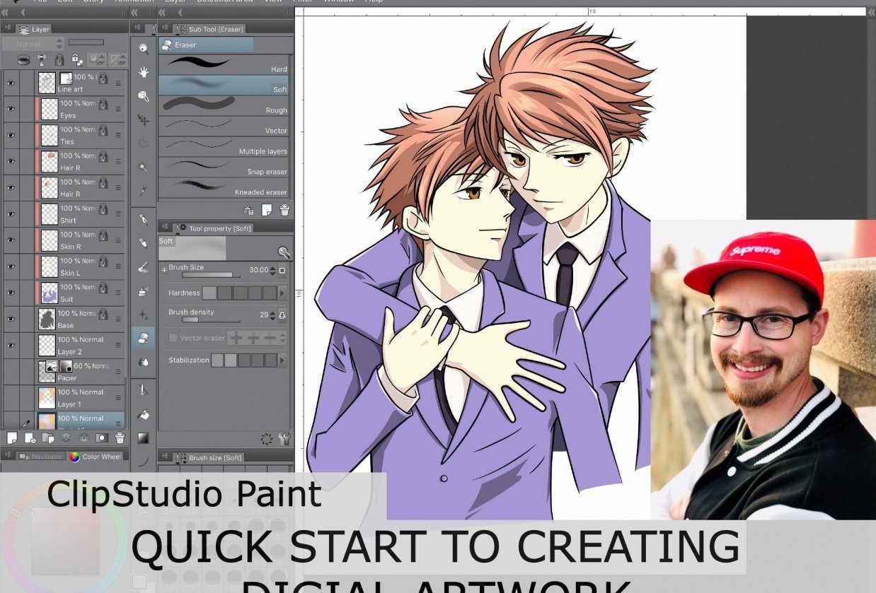 ClipStudio Paint: Your Beginning to Digital Artwork | David Samuelson |  Skillshare