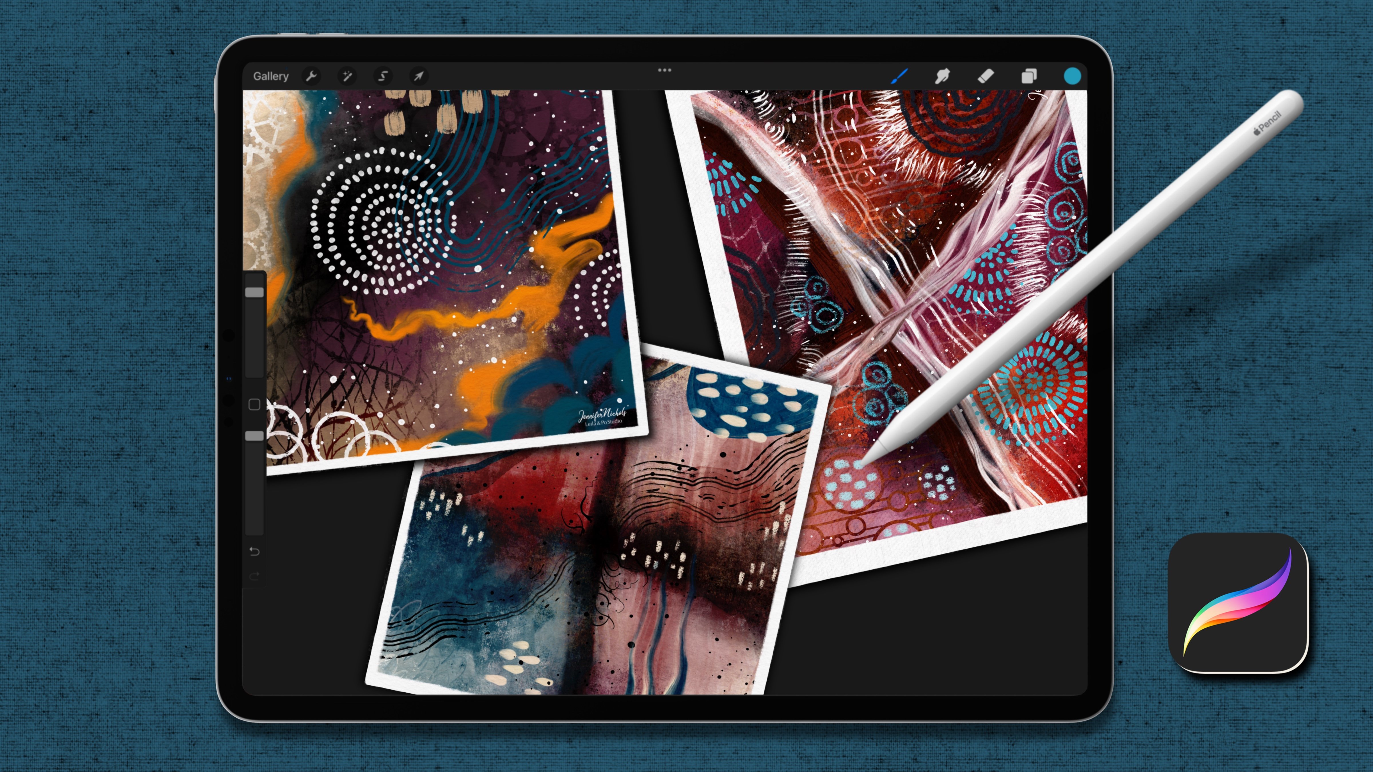 Learn to CREATE YOUR OWN CUSTOM STAMP STENCIL BRUSH in the Procreate app  for iPad