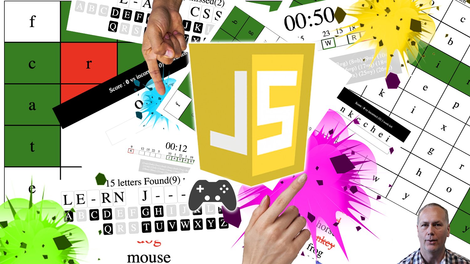 JavaScript Créez 5 jeux de mots amusants faites vos propres jeux Web ...