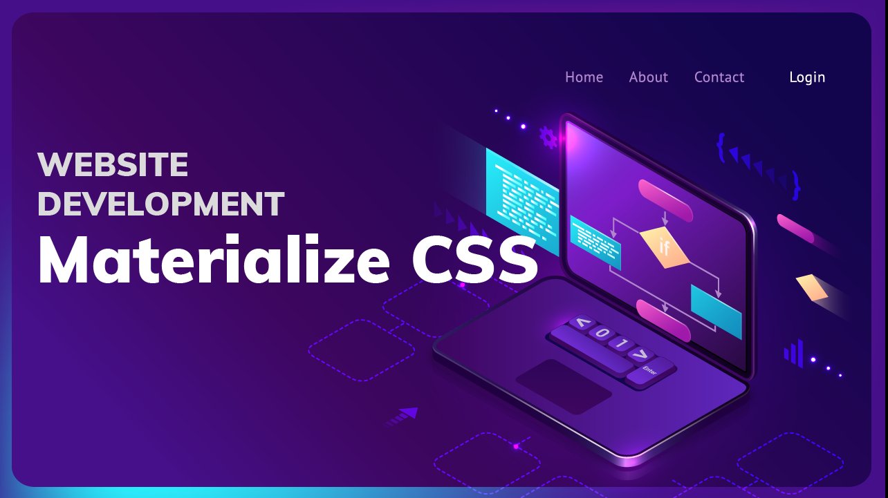 Materialize Css - Learn How To Build A Website 