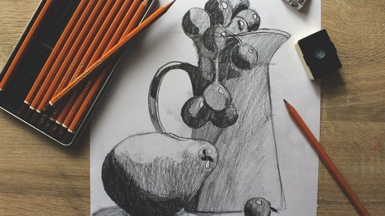 Drawing and Shading for Total Beginners: No Skill Necessary