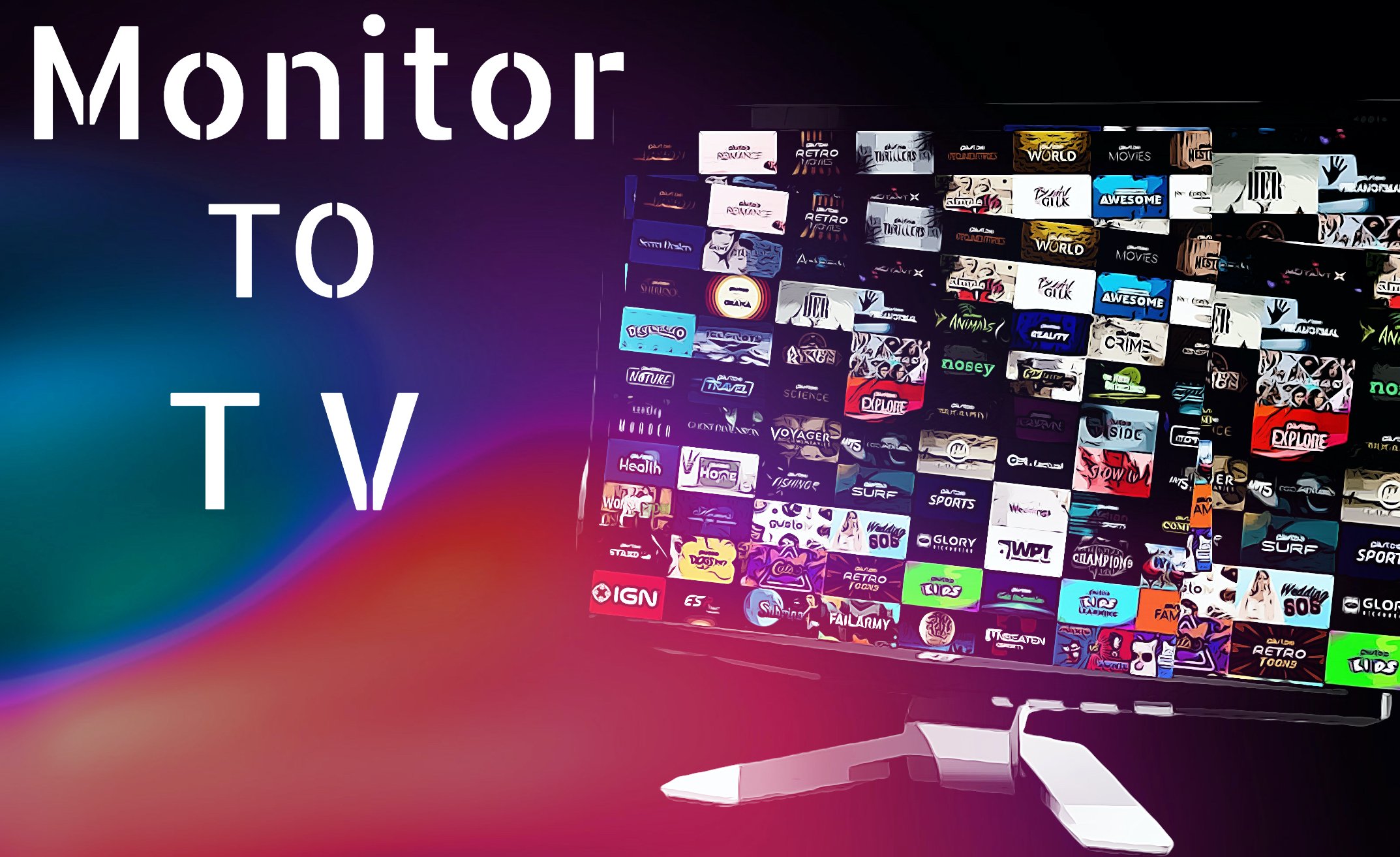 How To Turn Any Monitor Into a TV Blogger Daddy Skillshare