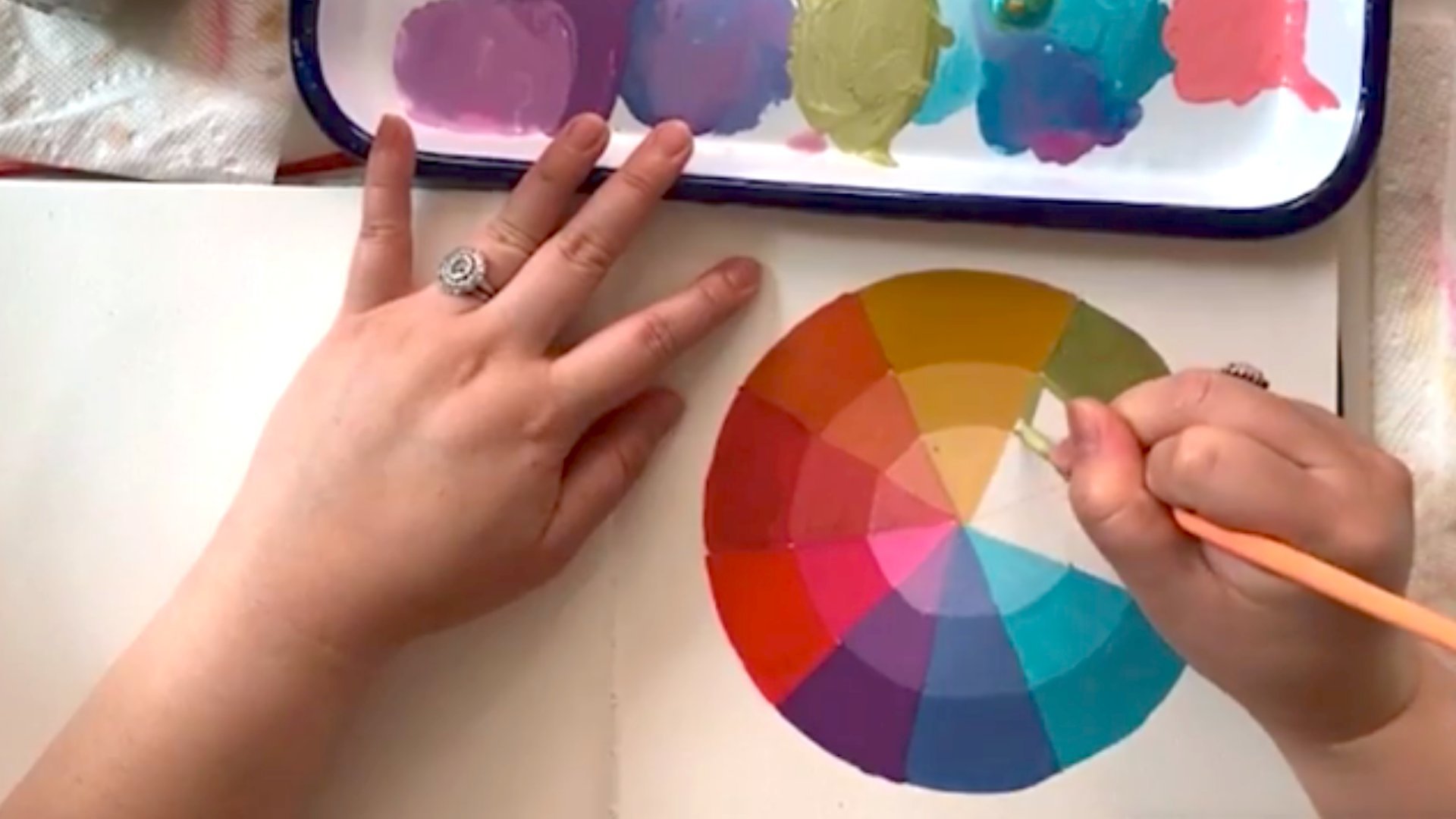 Best Color Theory Art Lessons for kids Leah Newton Art