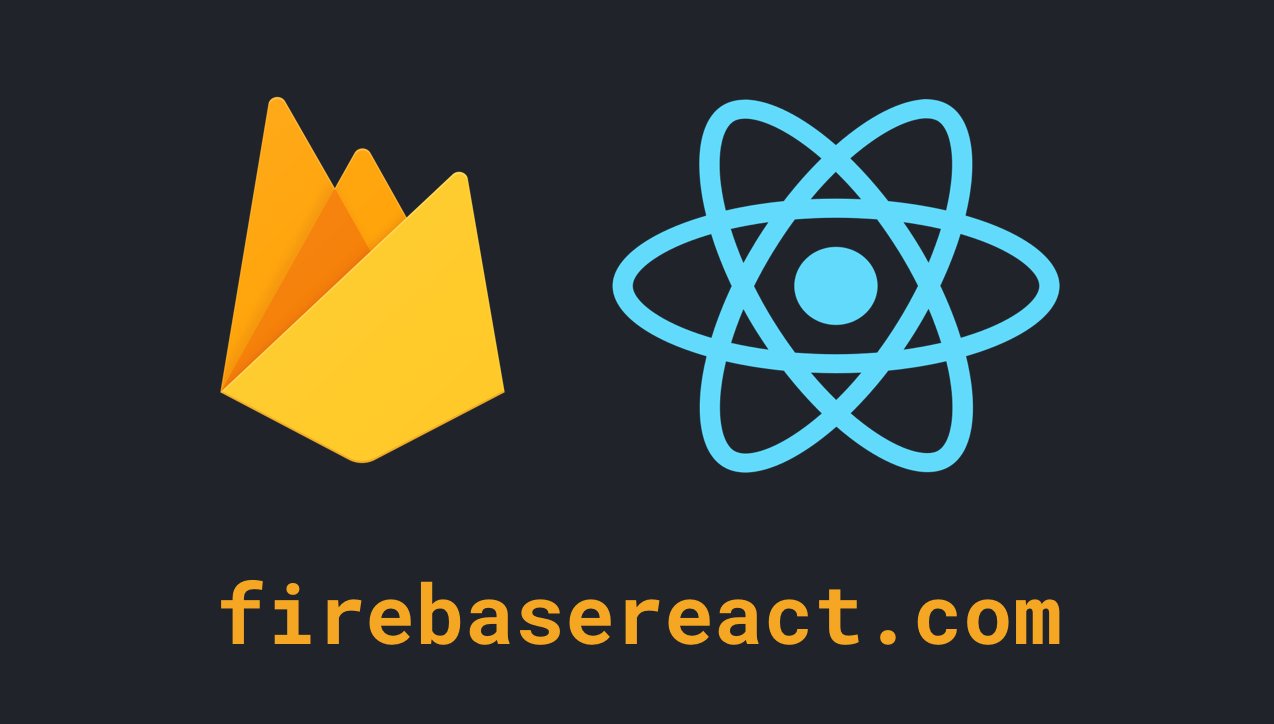 Firebase + React Course