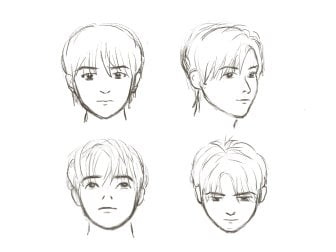 Drawing Faces in Different Angles