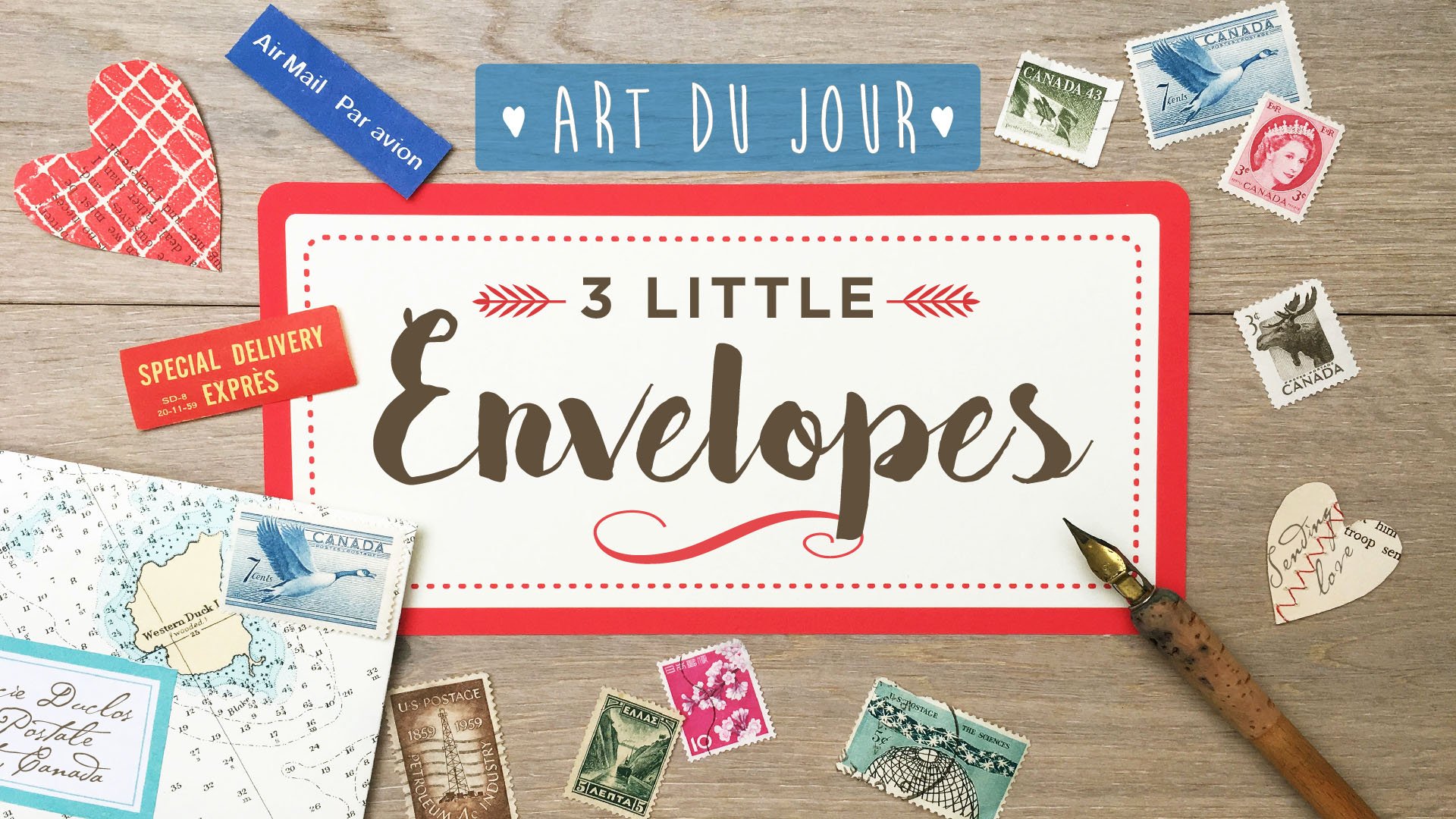 Three Little Envelopes Lucie Duclos Skillshare