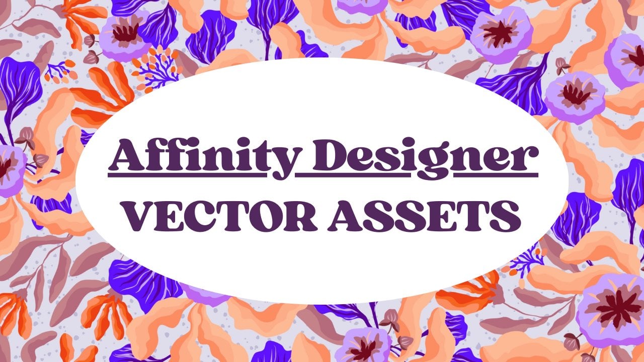 Les bases d'Affinity Designer : ressources vectorielles pour la conception de motifs de surface