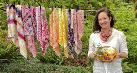 Natural Dyeing: Bundle Dye Fabric with Vibrant Natural Color