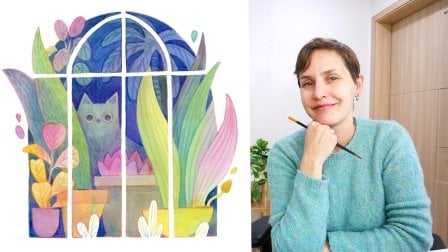 Simplifying Watercolor Painting: Techniques for Negative Painting and Creating Depth