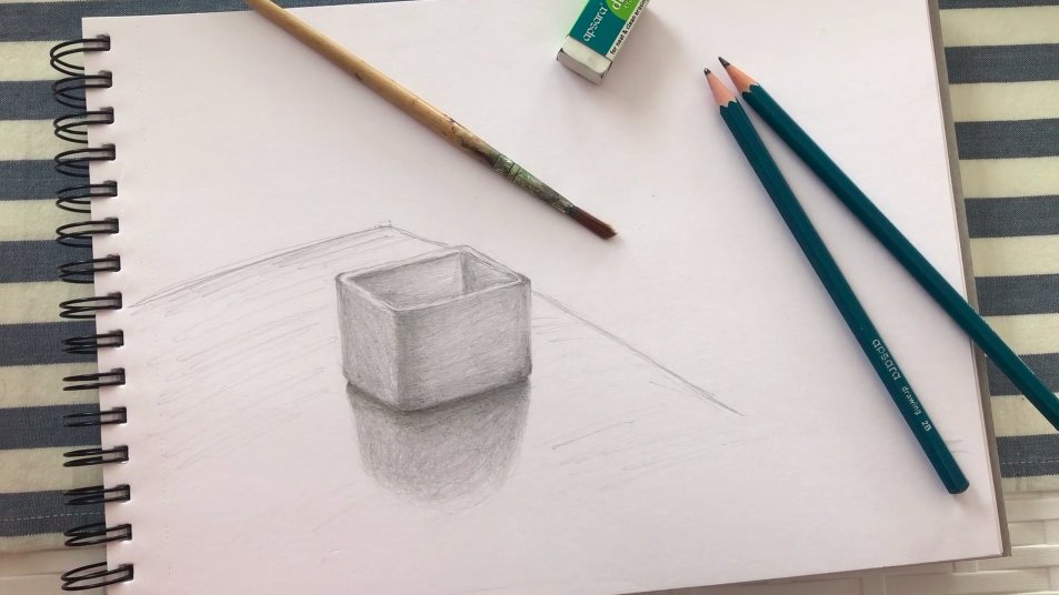 pencil drawing objects