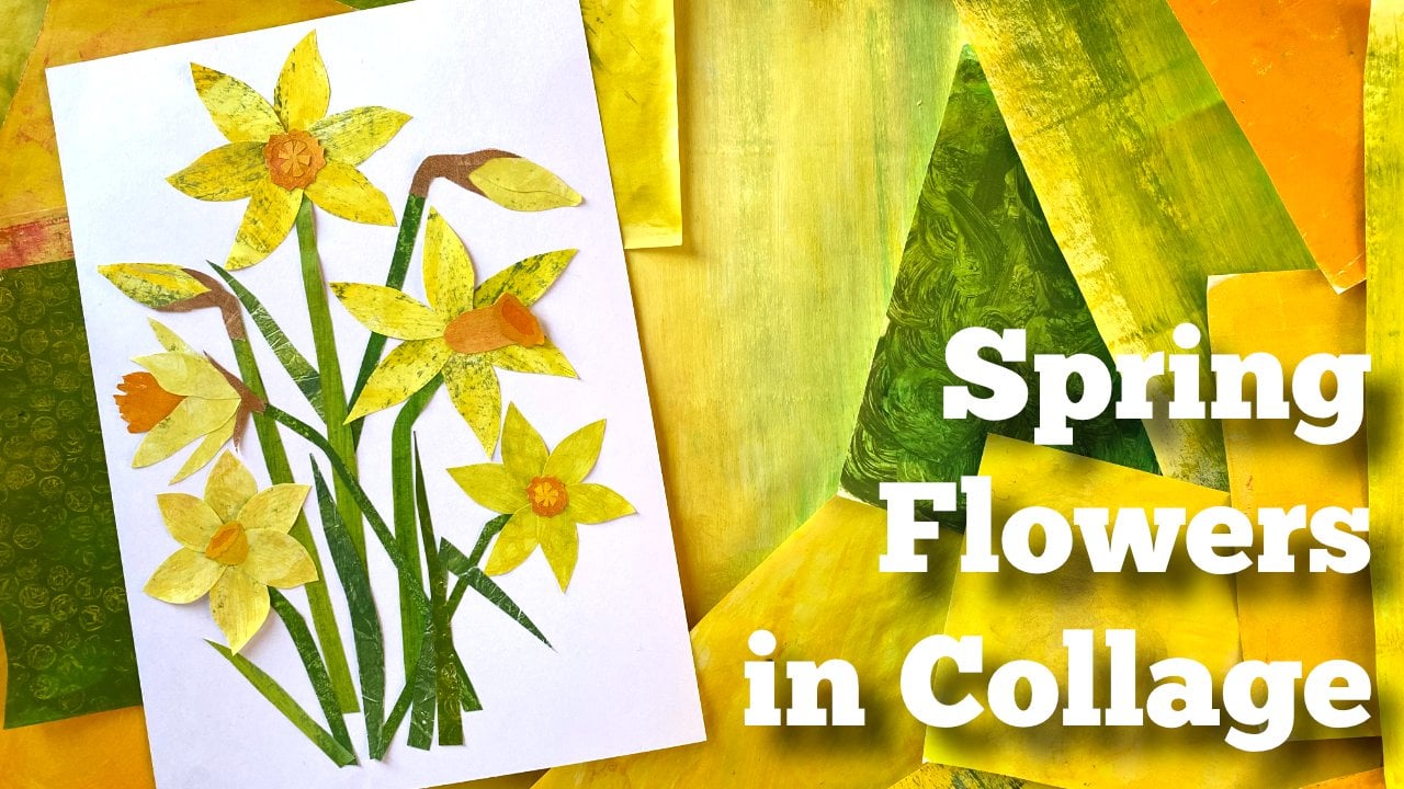 Spring Flowers in Collage | Rebecca Jackson | Skillshare