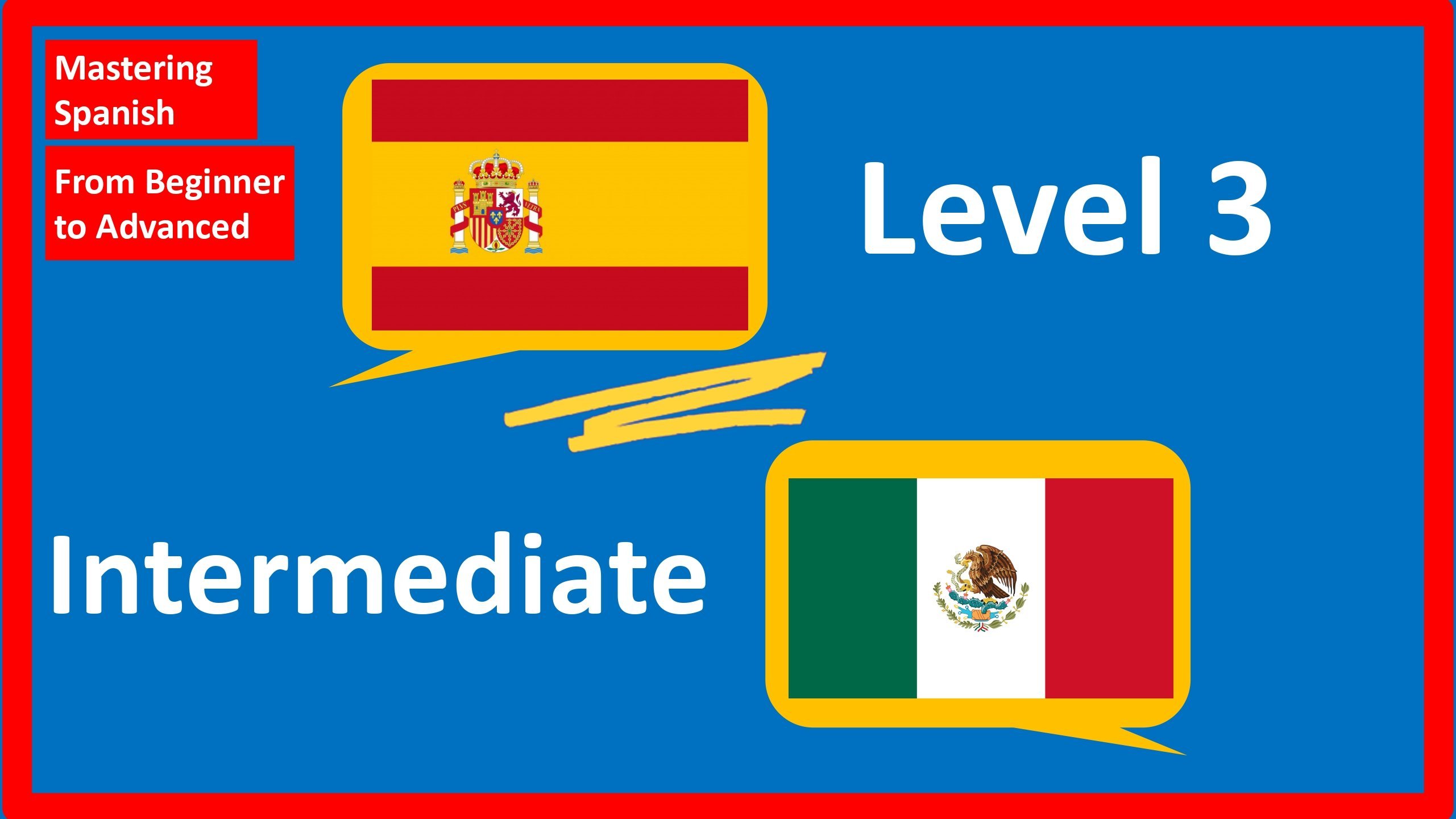 Mastering Spanish from Beginner to Advanced: Intermediate (Level 3), Hugo  Garza