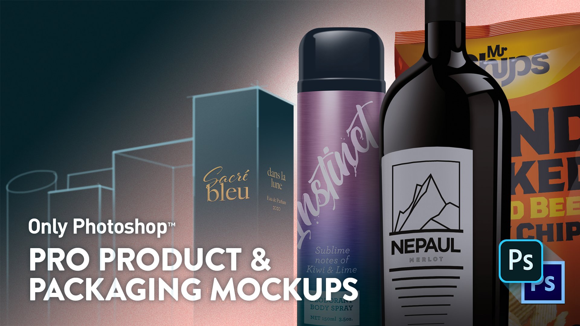 Download Only Photoshop Pro Product Packaging Mockups Paul Oxborrow Skillshare
