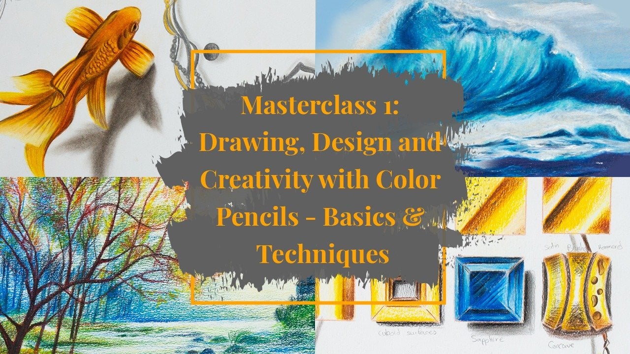 Prismacolor Technique, Art Supplies and Digital Art Lessons Technique, Art  Supplies with Digital Drawings Set, Level 1, How to Draw Animals Technique