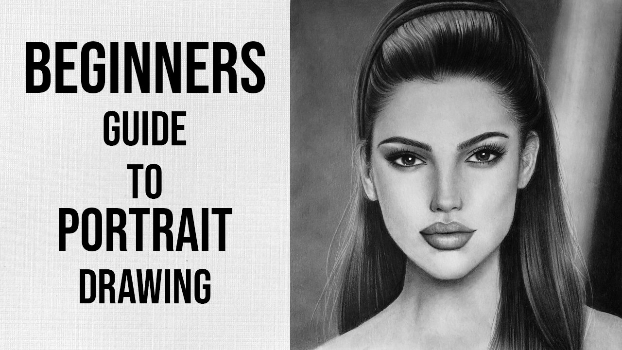 Beginners Guide To Portrait Drawing | Mima's Artwork | Skillshare