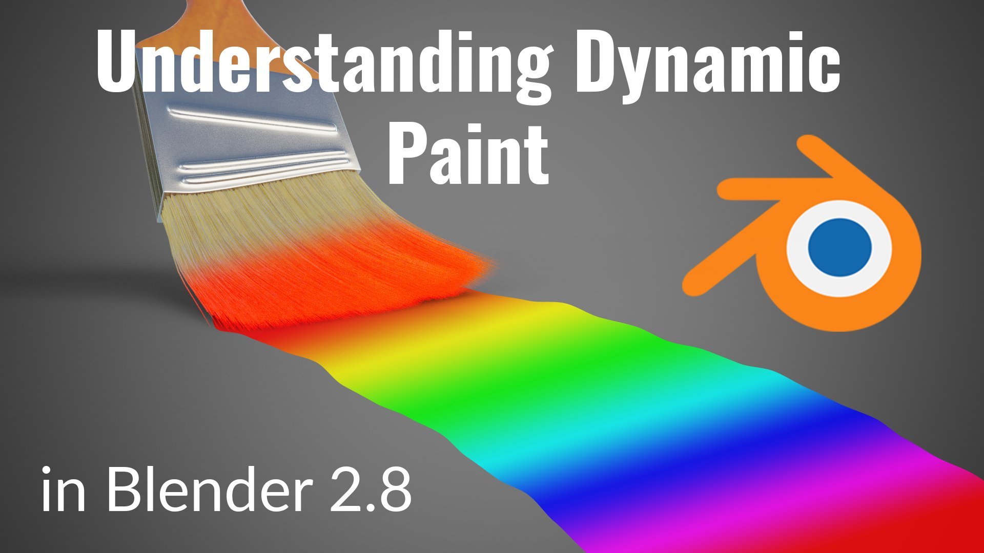 Dynamic paint. Dynamic Paint Blender.