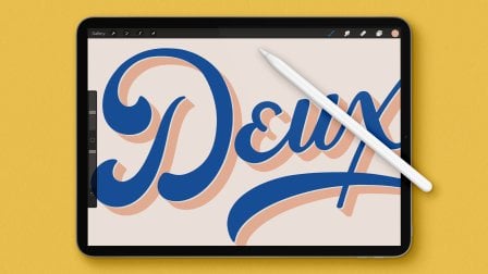 Maîtriser le lettrage sur iPad avec Procreate : techniques professionnelles pour les artistes