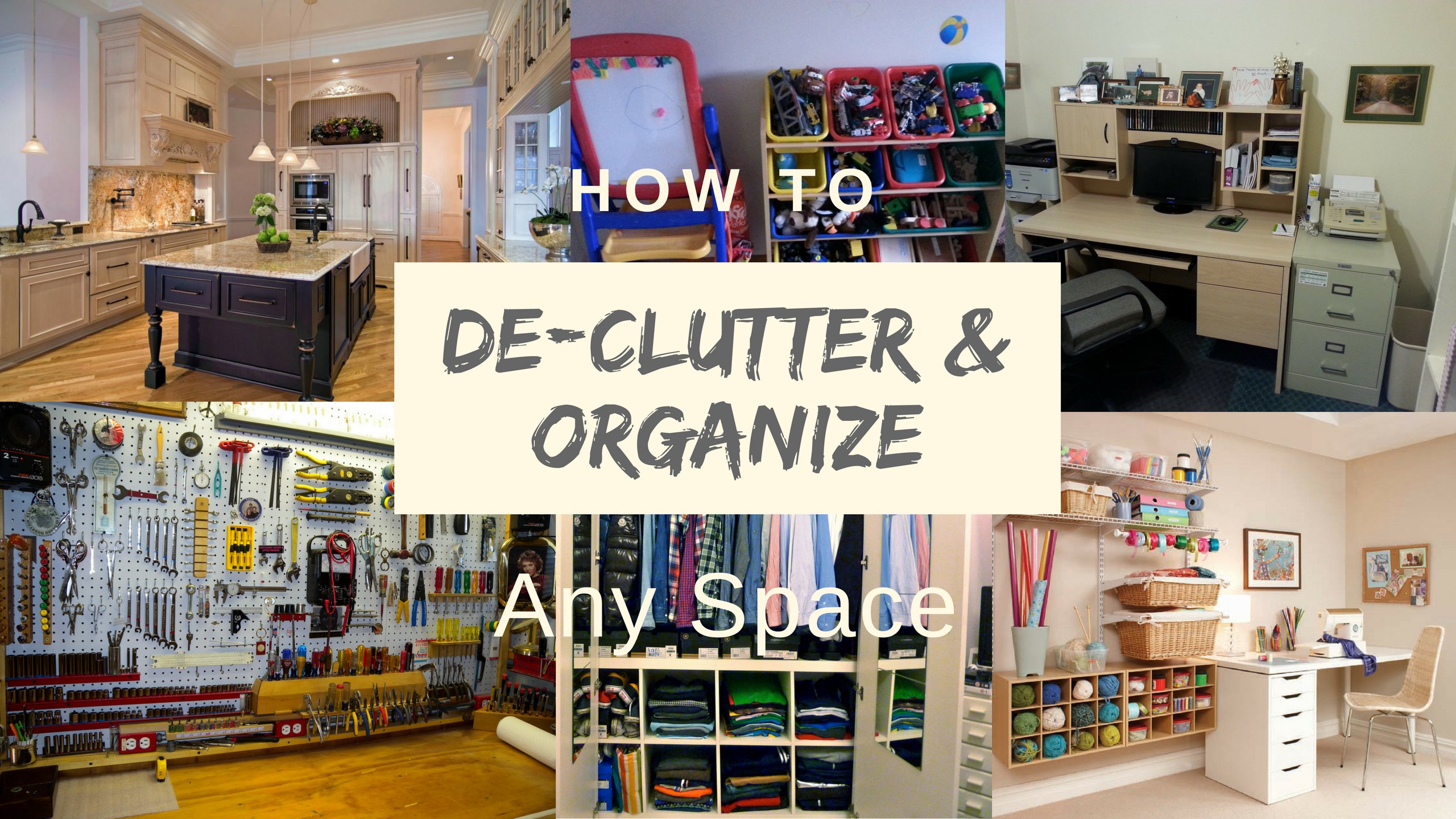 How to Declutter and Organize Any Space KW Professional Organizers Skillshare
