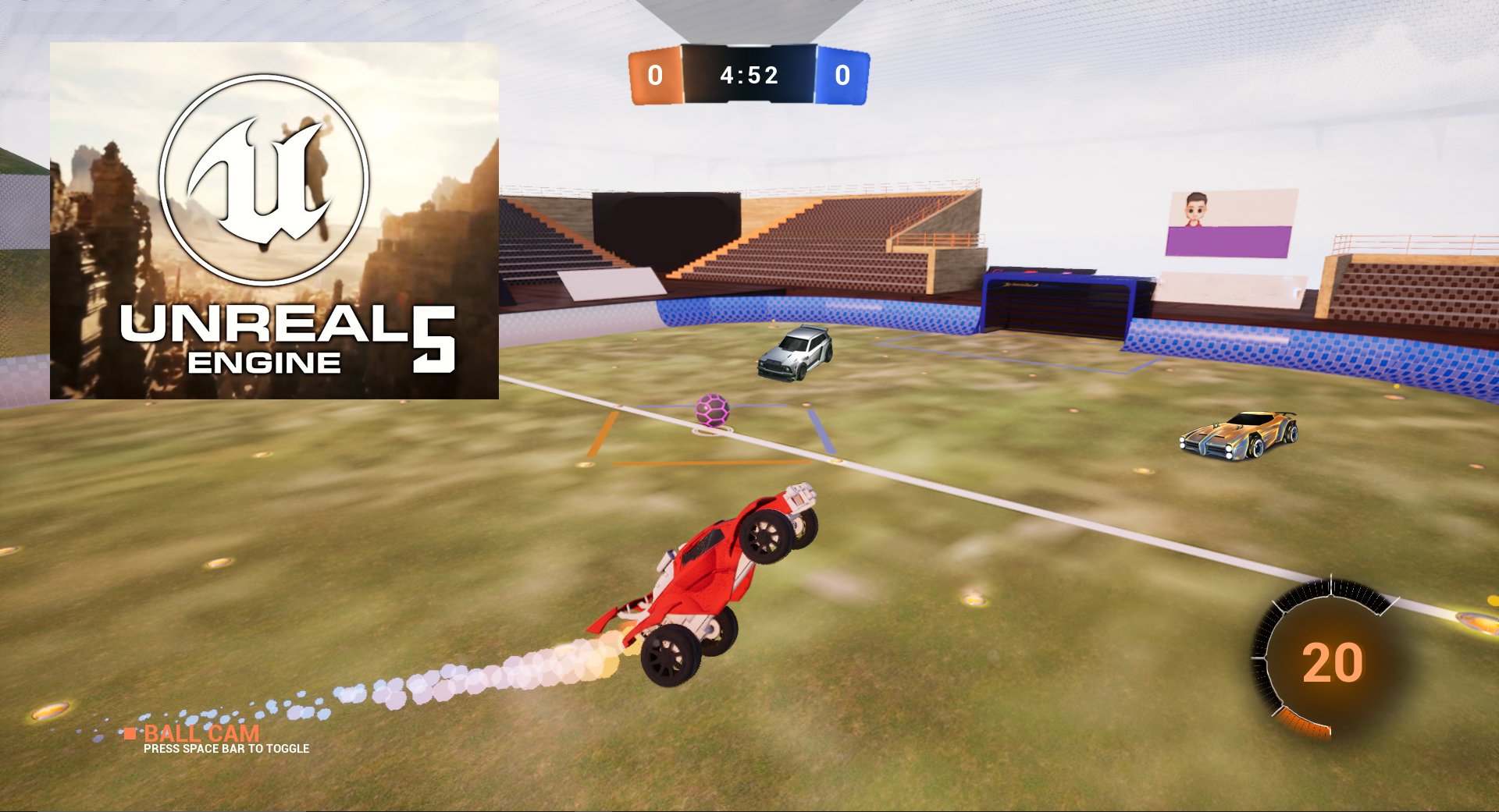 Making Rocket League in Unreal Engine 5 Pocket League Govand Game