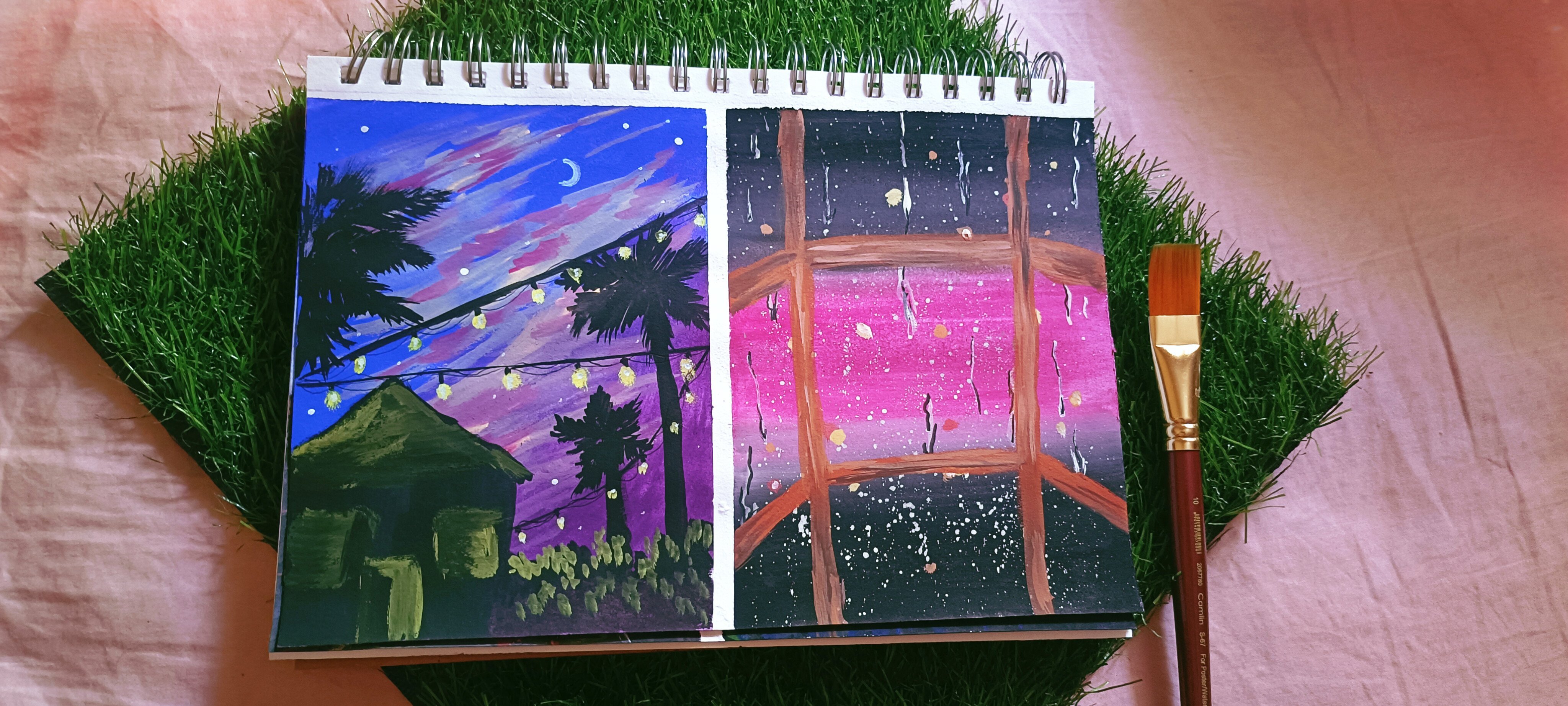 My project for course: Gouache Sketchbook: Painting Your Surroundings