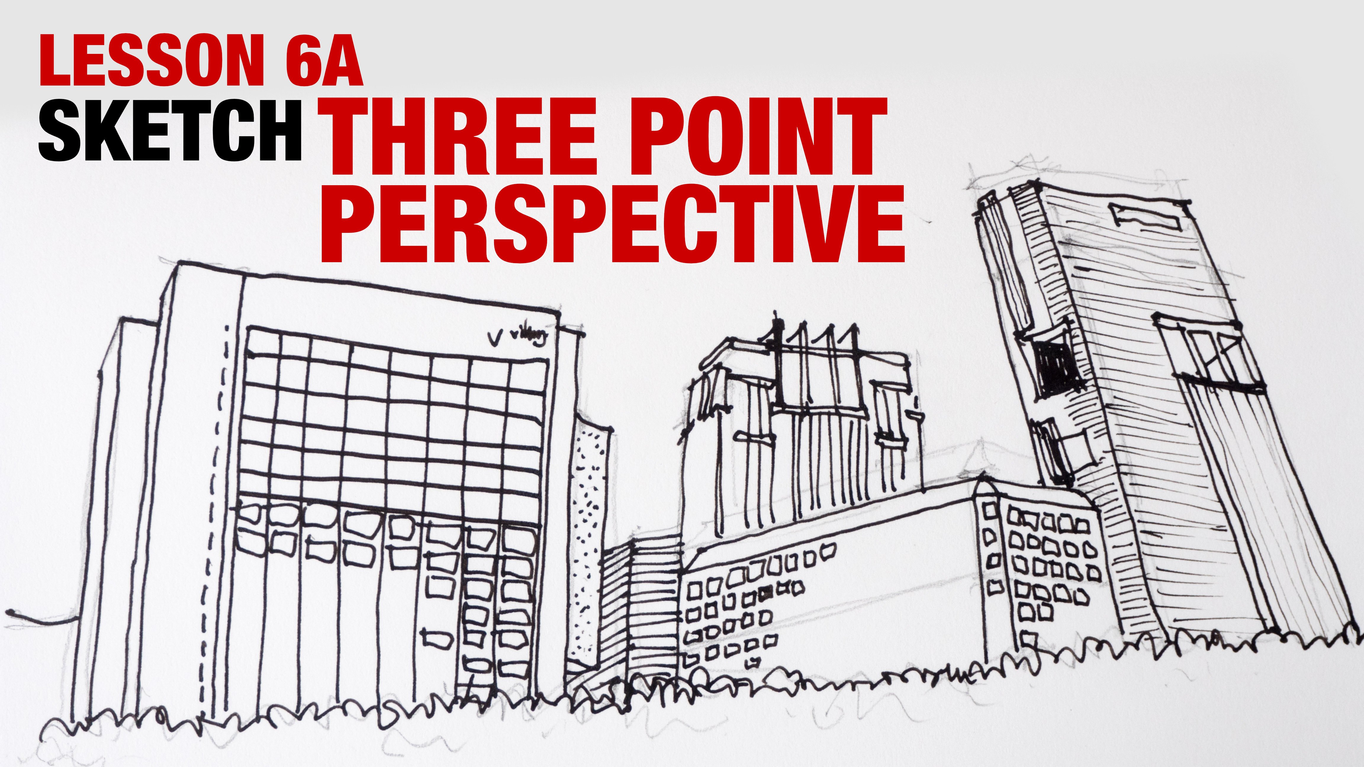 Three Point Perspective Building