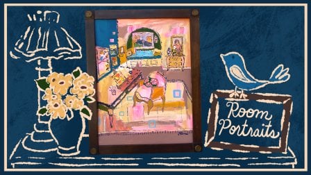 Layered Room Portraits: Develop Your Artistic Style With Naive Art