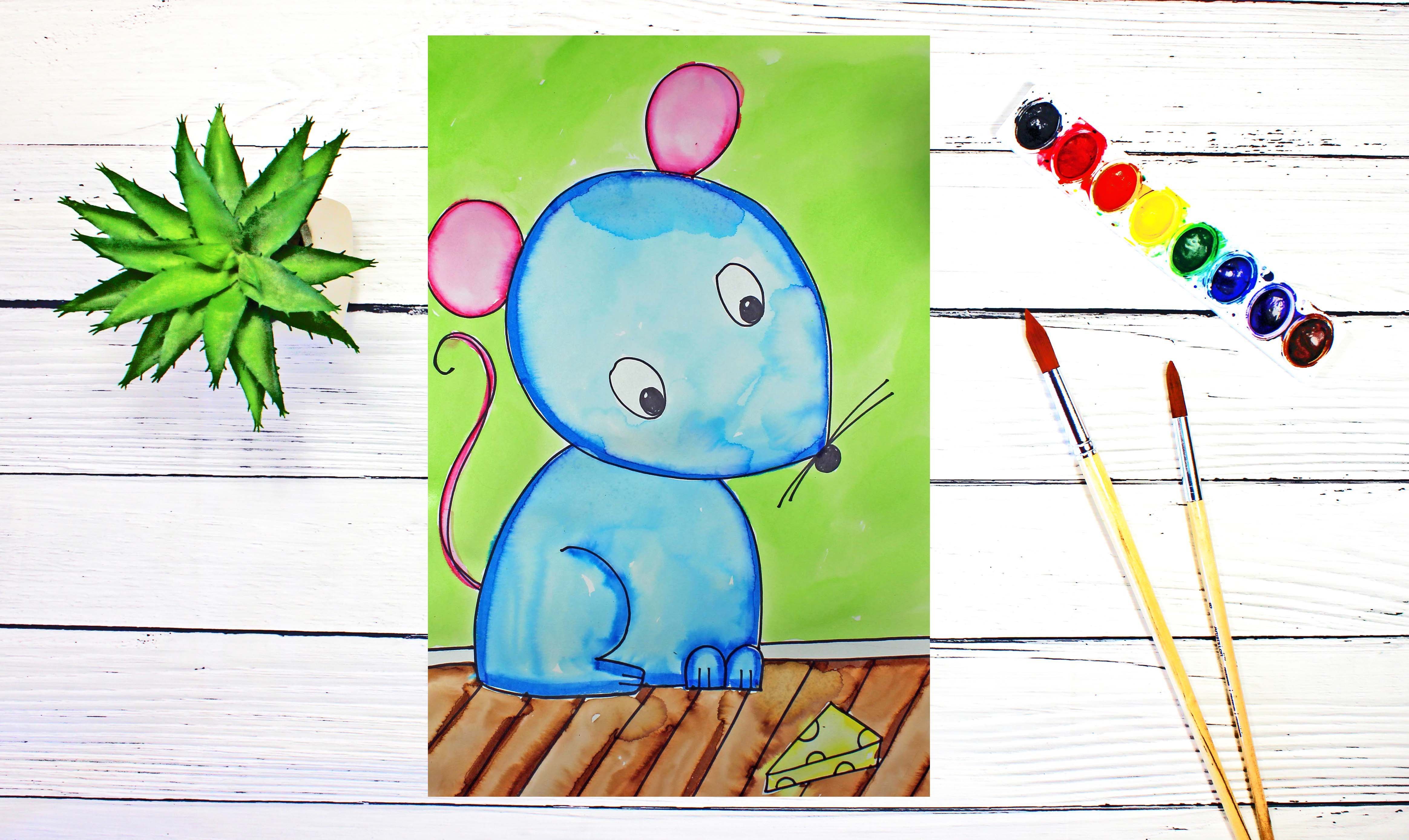 Art for Kids: Drawing and Watercolor Painting Step-by-Step