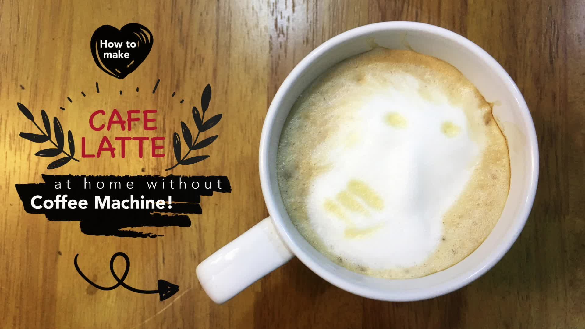 How to make Cafe Latte at home without a Coffee Machine! Chen Yeong Koay Skillshare