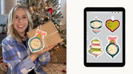 Design With Procreate: Gift Tags, Stickers, and Labels
