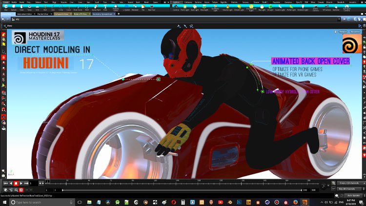 Direct Modeling In Houdini A Beginners Training Course Edward Boateng Skillshare - new island speed simulator roblox deadpool island