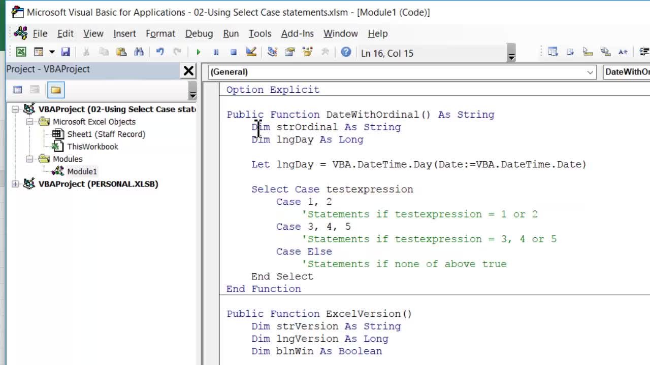 Complex Excel Formulas and VBA User Defined Functions | Grant Gamble |  Skillshare
