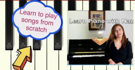 Aprenda piano em 30 dias com 8 horas de instrução de vídeo para piano 31000  estudantes, Marks Piano