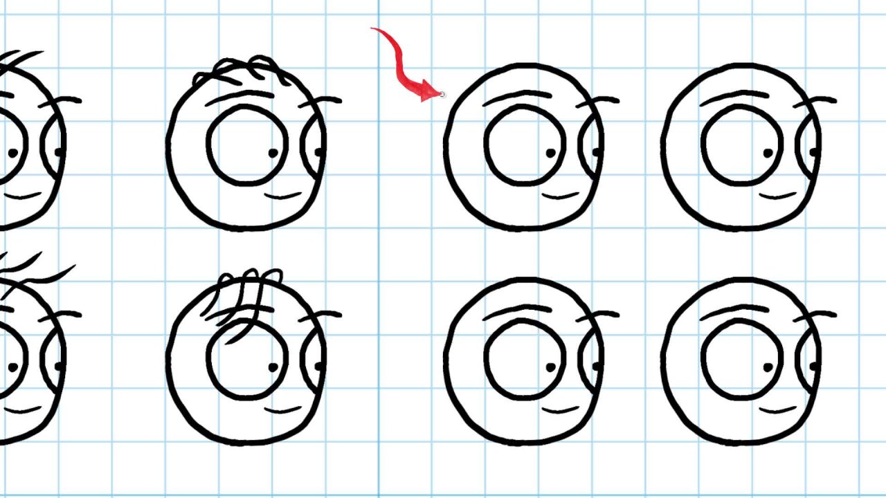 Como desenhar personagens de desenhos animados bonitos | George G. |  Skillshare, image size:1280x720