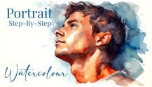 その他 Portraits: Discover dynamic techniques for creating lifelike heads and faces in watercolor (Watercolor Made Easy) Watercolor Made Easy: Portraits: Discover Dynamic Techniques