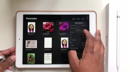 Classe de colagem digital - PARTE ONE - Aplicativo de criação de Procreate no IPad