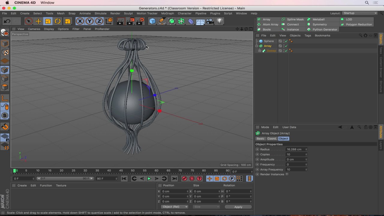 CINEMA4D 講座 3Dソフト Cinema 4D] ダイナミクスの基本！リジッド、ソフトボディと衝突