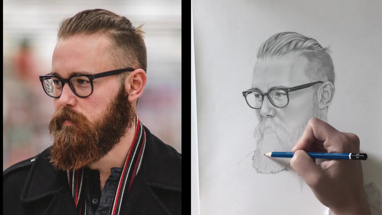 Portrait Art How To Draw Hair Morgan Swank Skillshare
