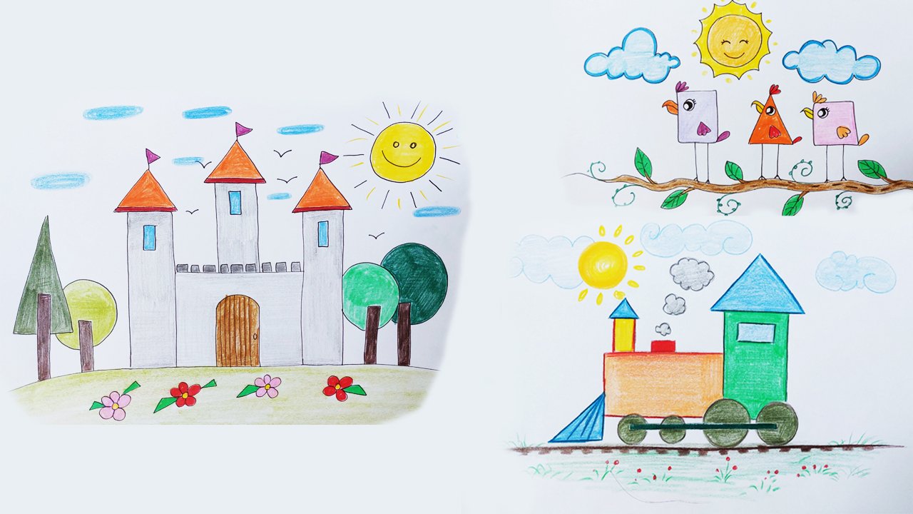 Creaciones coloridas para niños: mejora del dibujo y la creatividad en los  niños | Mila Keller | Skillshare, image size:1280x720