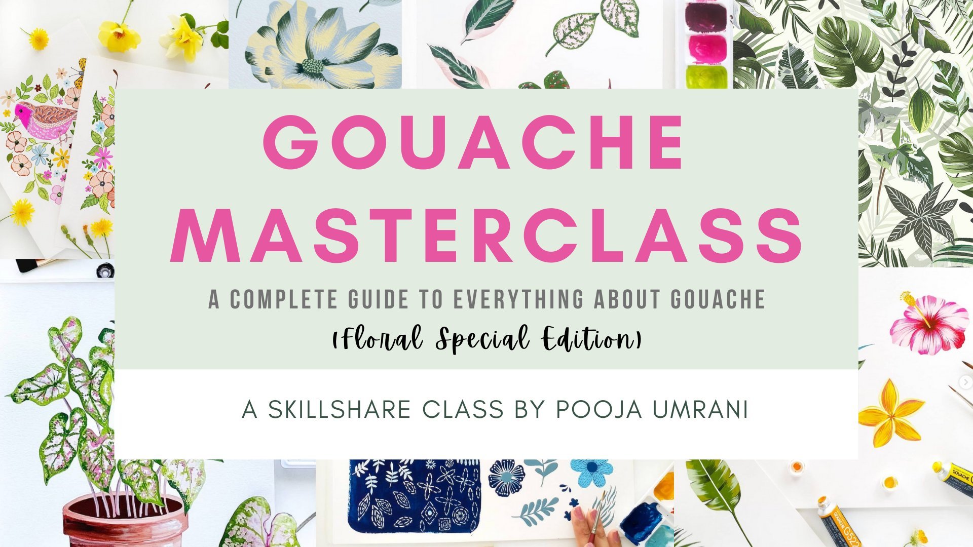 GUACHE (A.K.A. GOUACHE) MASTER CLASS